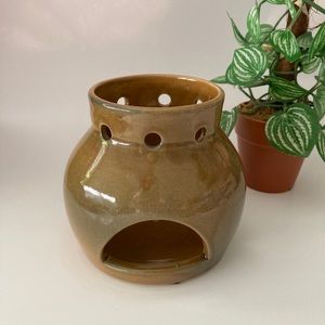Handarbeit Pottery Chiminea Candle Holder